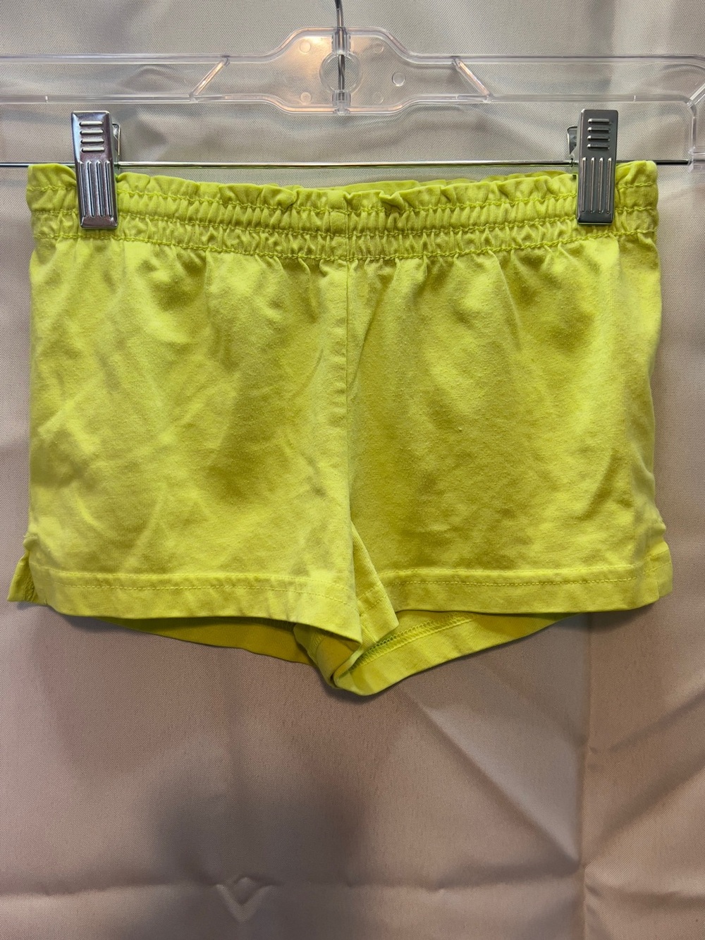 Circo Neon Yellow Athletic Elastic-Waist Shorts